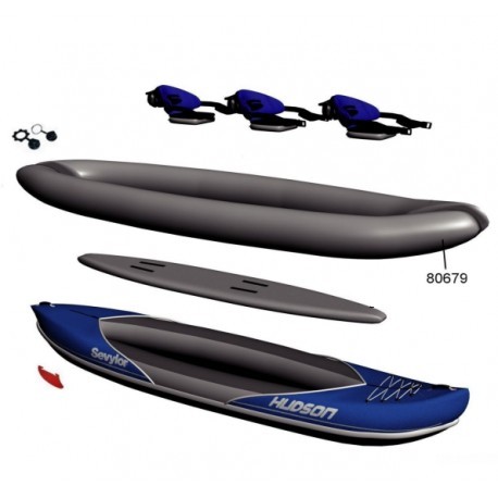 vessie latérale droite pour kayak SEVYLOR HUDSON