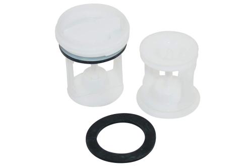 kit filtre/bouchon pompe de vidange INDESIT ARISTON HOTPOINT